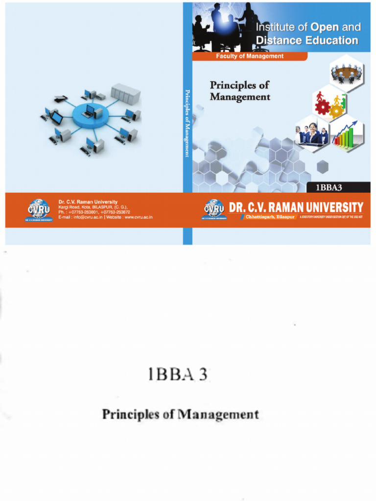 Principles of Management Overview | PDF | Decision Making ...