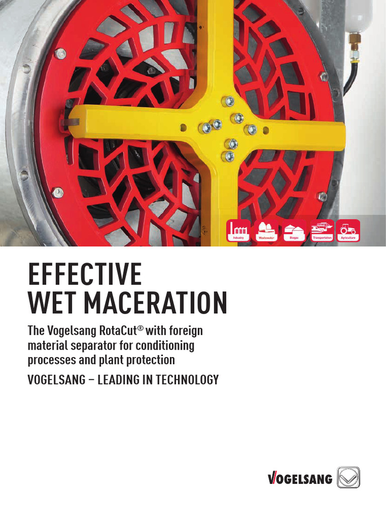 RotaCut®: Efficient Wet Maceration Solutions | PDF | Anaerobic ...