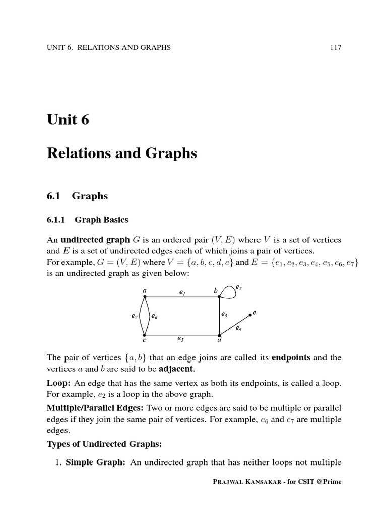 Understanding Relations and Graphs | PDF | Vertex (Graph Theory ...