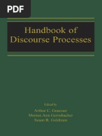 Download Arthur C Graesser EtAl - Handbook of Discourse Processes by Taqiyya Akhuti Fillah SN97626664 doc pdf