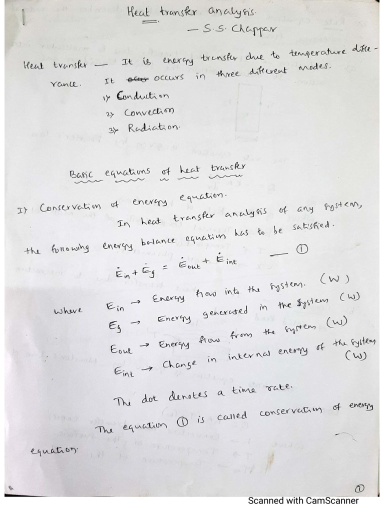 Heat Transfer Analysis | PDF
