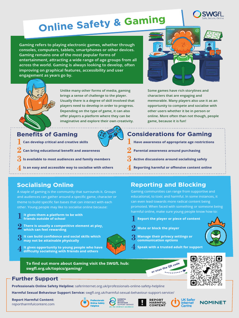 Understanding Gaming: Benefits & Safety | PDF | Video Games | Privacy