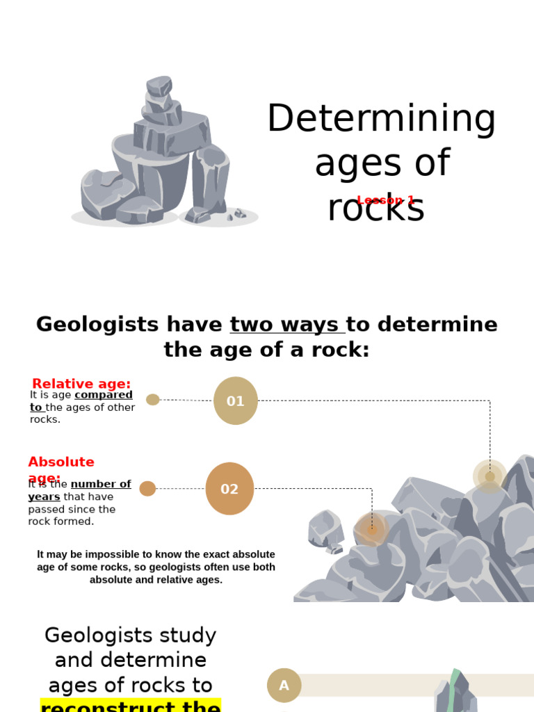 Understanding Rock Age Determination | PDF | Geology | Rock (Geology)