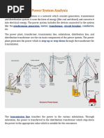 Power System Overview: Generation to Distribution | PDF | Electric ...
