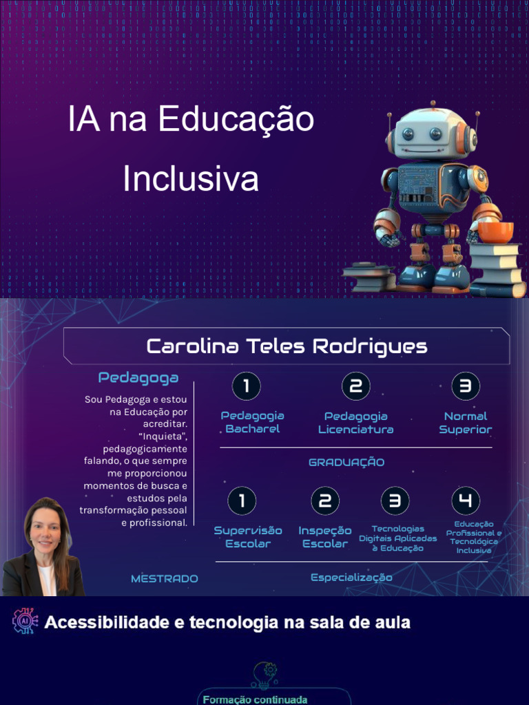 IA e Inclusão na Educação Escolar | PDF | Pedagogia | Inteligência ...