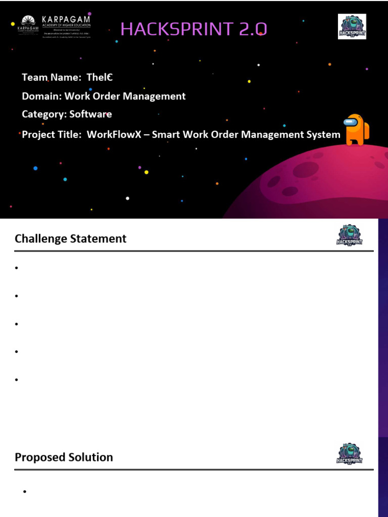Smart Work Order Management System | PDF | Scalability | Databases