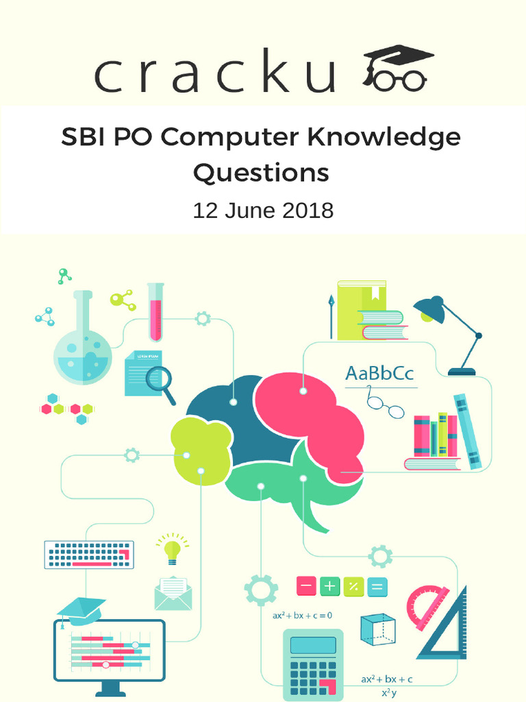 SBI PO Computer Knowledge Questions | PDF | Computer Network | Computer ...