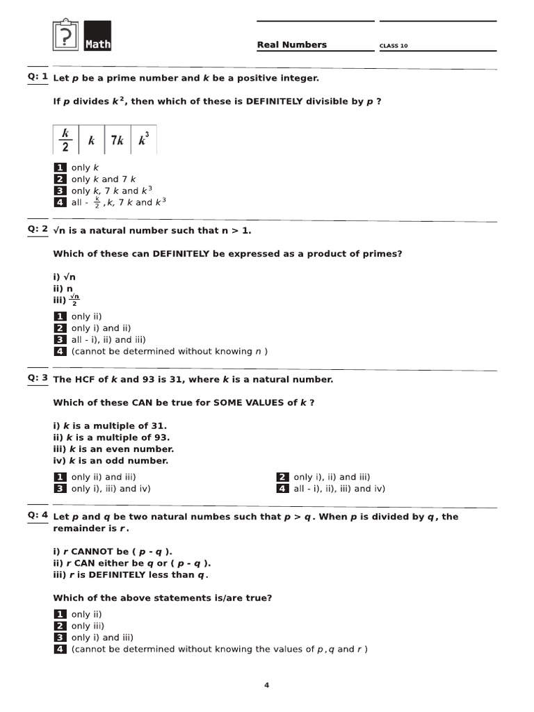 Questions Only | PDF