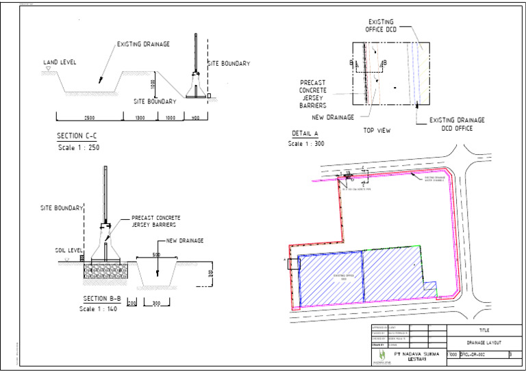 Drainage Layout Plan DMCL-DR-002 | PDF | Building Materials | Civil ...
