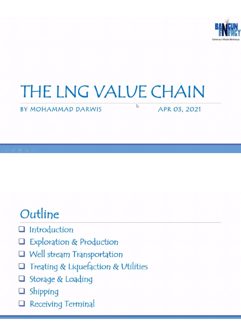 210403 LNG Value Chain - Bangun Energi | PDF