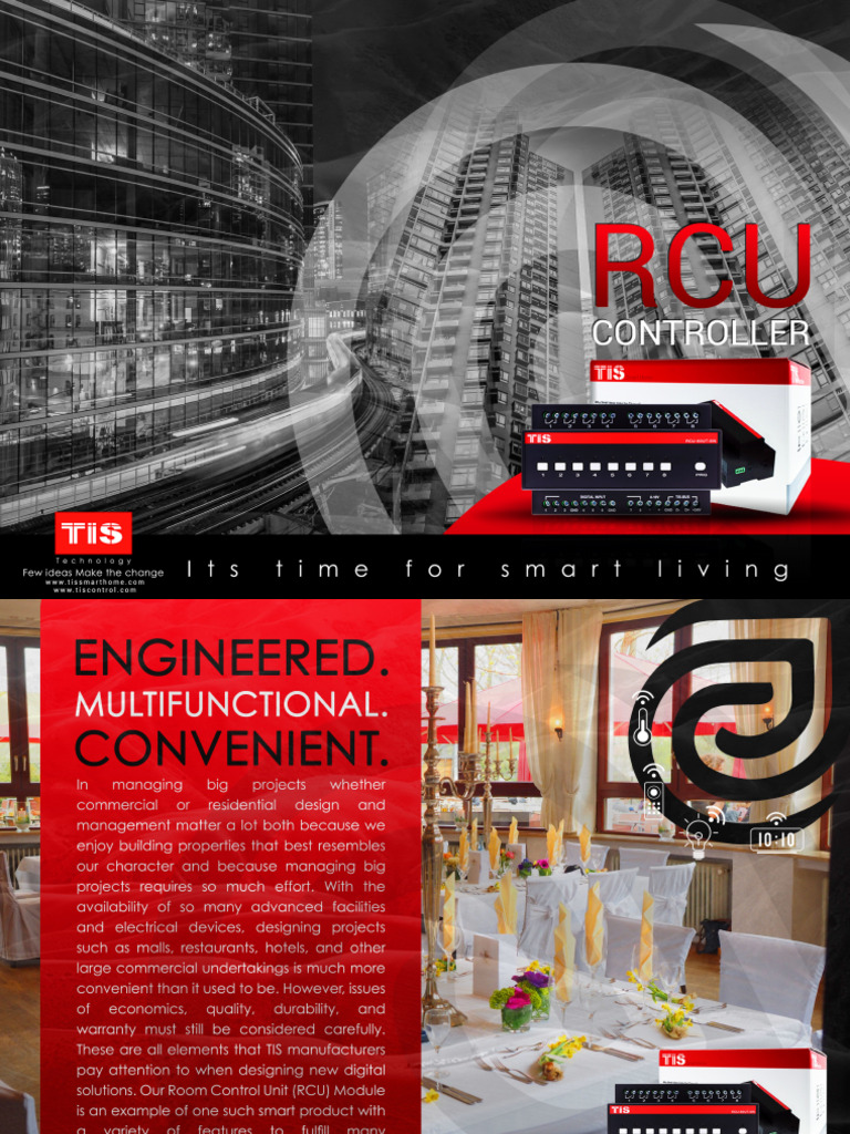 Rcu Controller - Borchure | PDF
