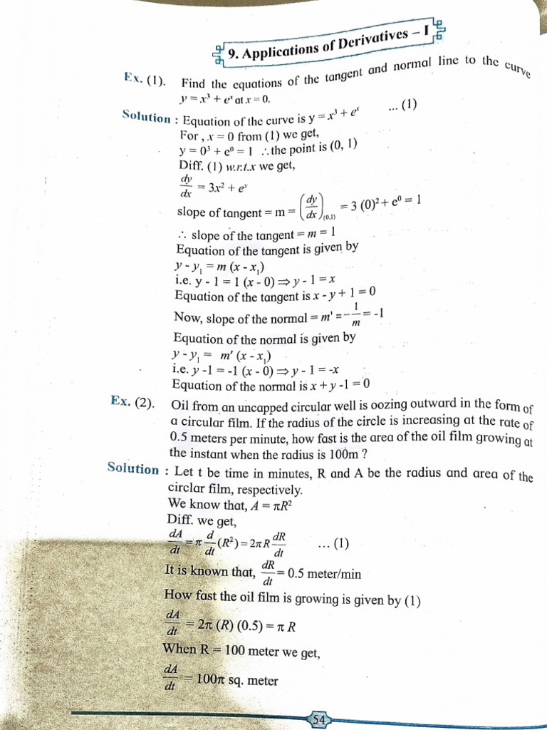 12th Mathematics & Statistics Answer Part 2 | PDF