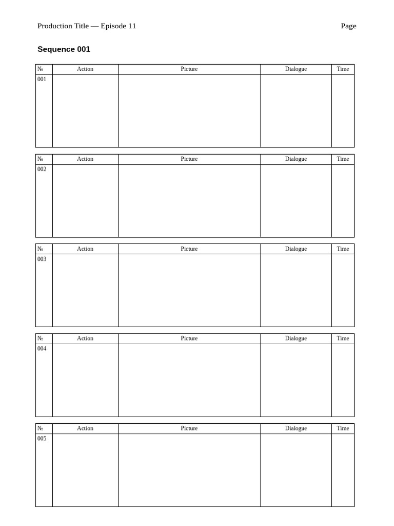 Episode 11 & 12 Production Script | PDF
