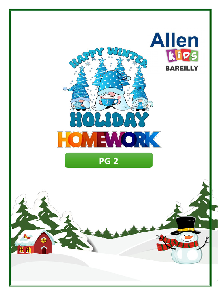 Class Pg 2 Winter Hhw_ | PDF
