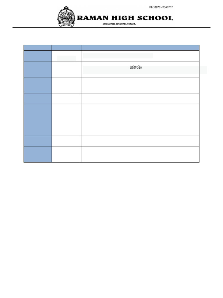 X-Class Grand Test Syllabus 2025-2026 | PDF