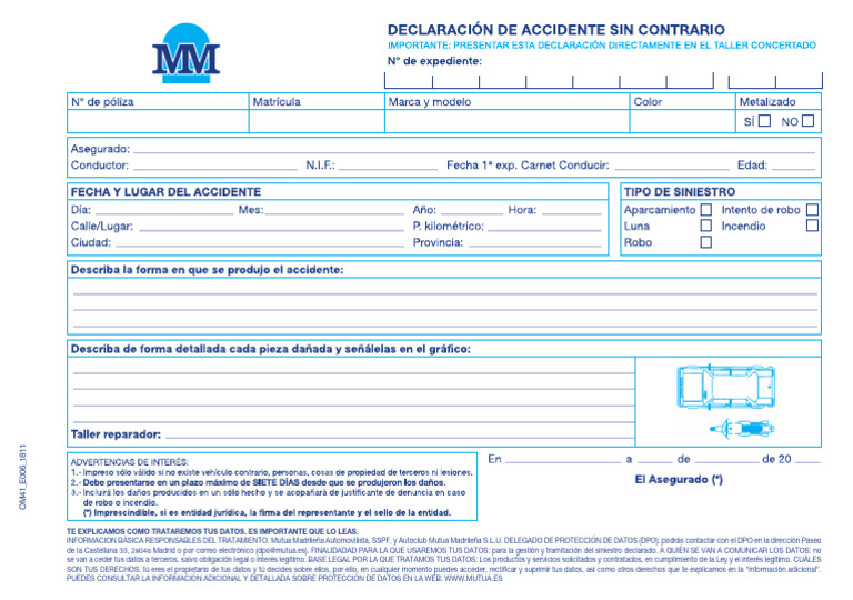 Tratamiento de Datos en Mutua Madrileña | PDF
