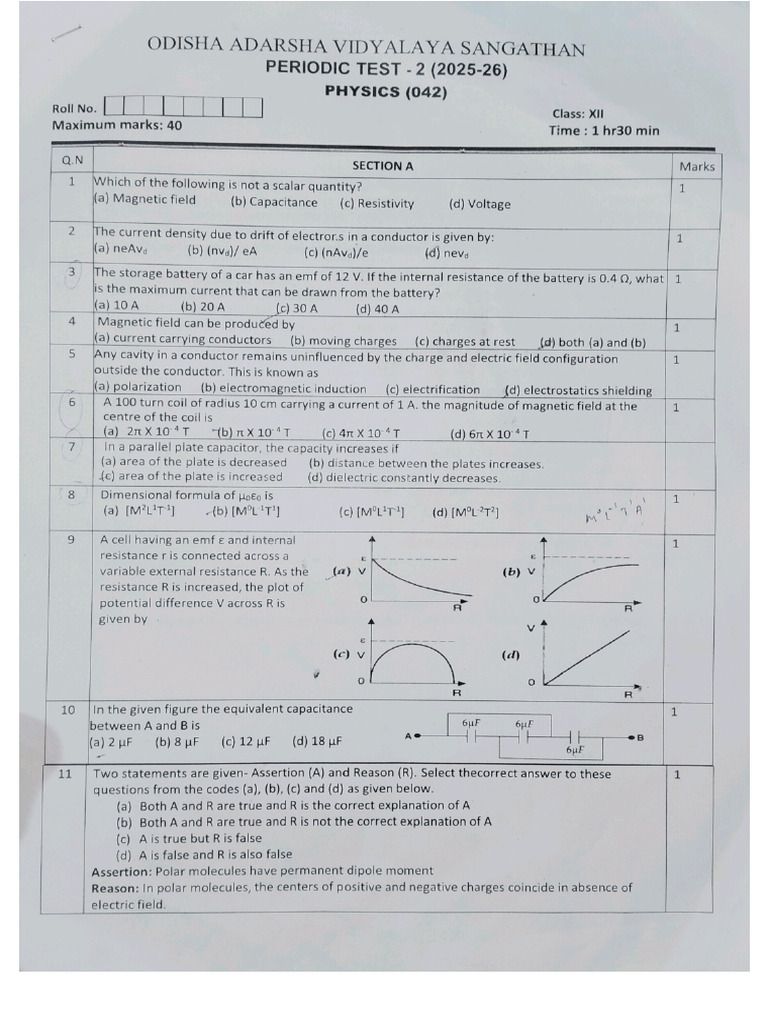 Physics PT II | PDF