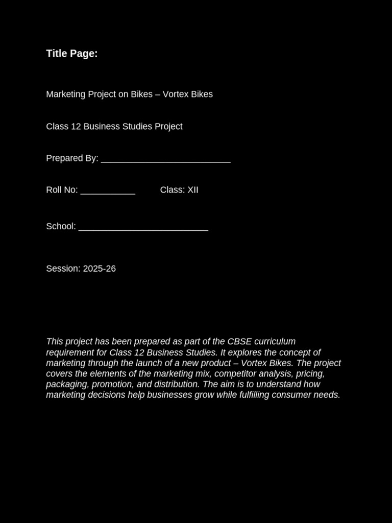 BST Practical | PDF | Marketing | Motorcycle