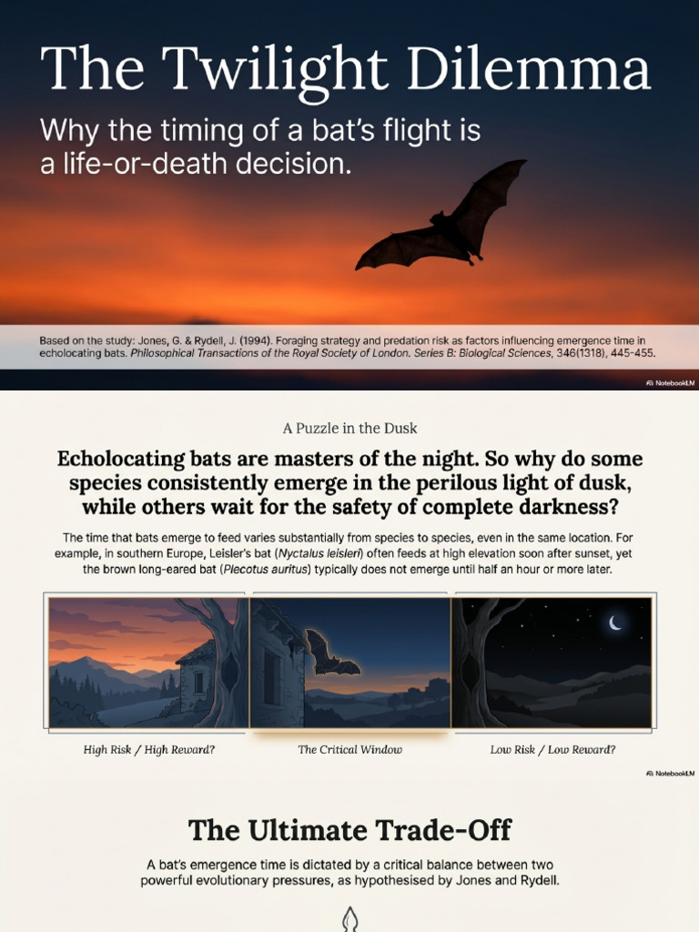 Bat Flight Risk and Reward | PDF