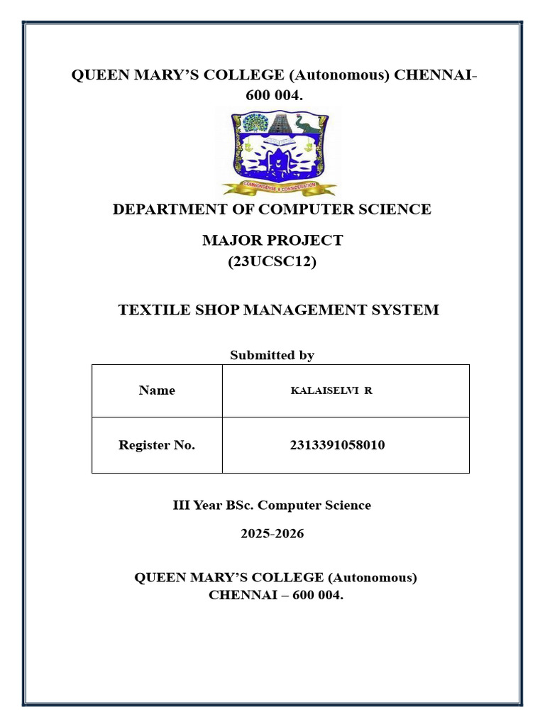 Textile Shop Management System Overview | PDF | World Wide Web ...