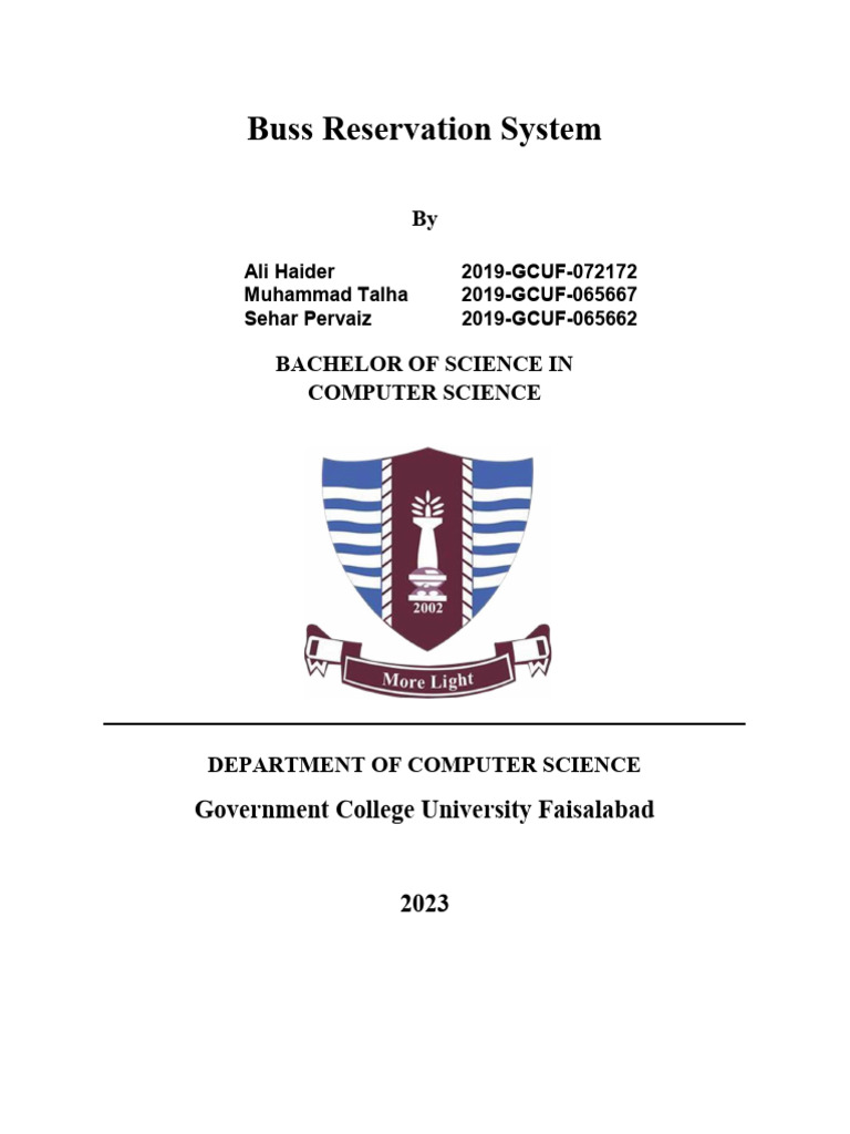 Bus Reservation System Overview | PDF | Agile Software Development ...