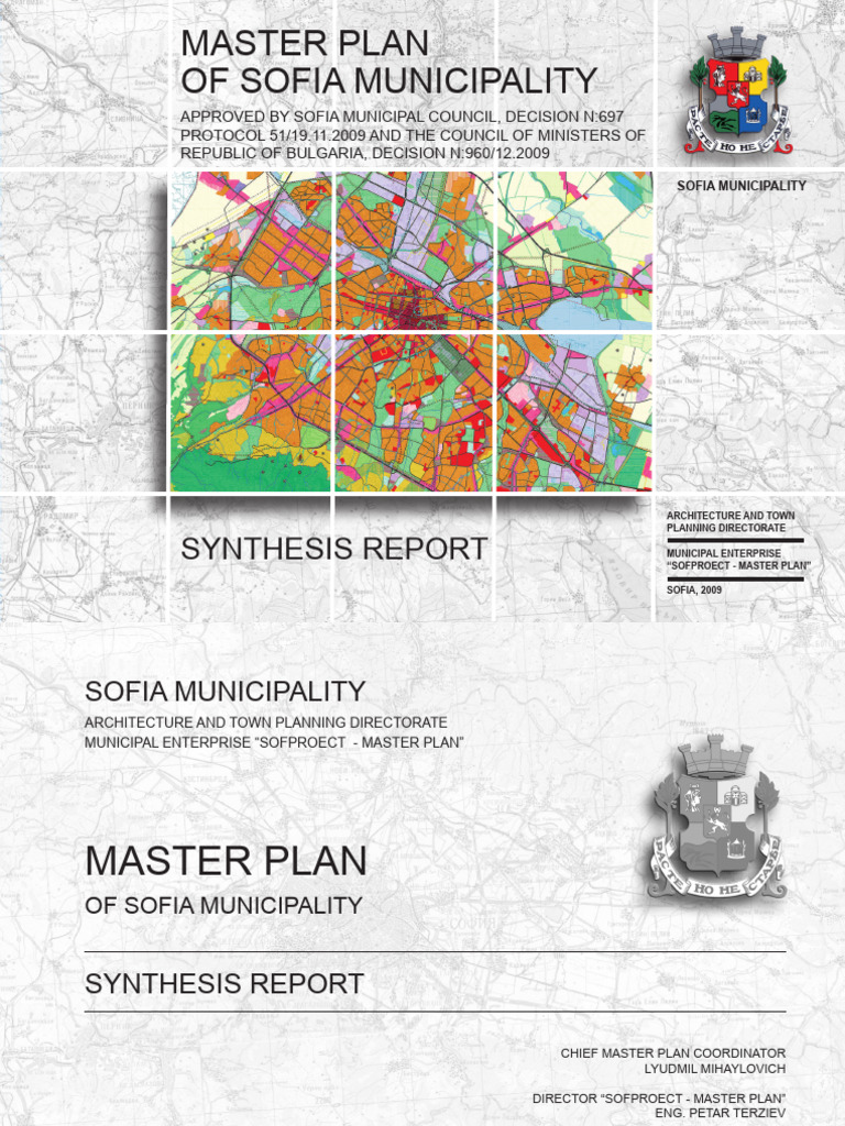 Sofia Municipality Master Plan 2009 | PDF | Infrastructure | Regulatory ...