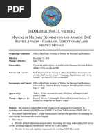 DoD Instruction 1348.33 on Awards | PDF | United States Department Of ...