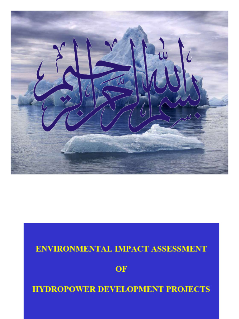 Hydropower Project Environmental Impact Assessment | PDF ...