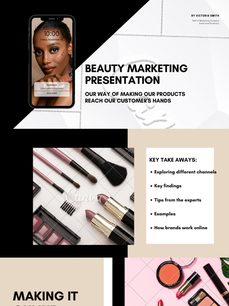 Beauty Marketing Strategies Unveiled | PDF | Communication | Human ...