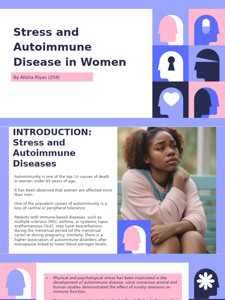 Stress Impact on Women's Autoimmune Diseases | PDF | Autoimmune Disease ...