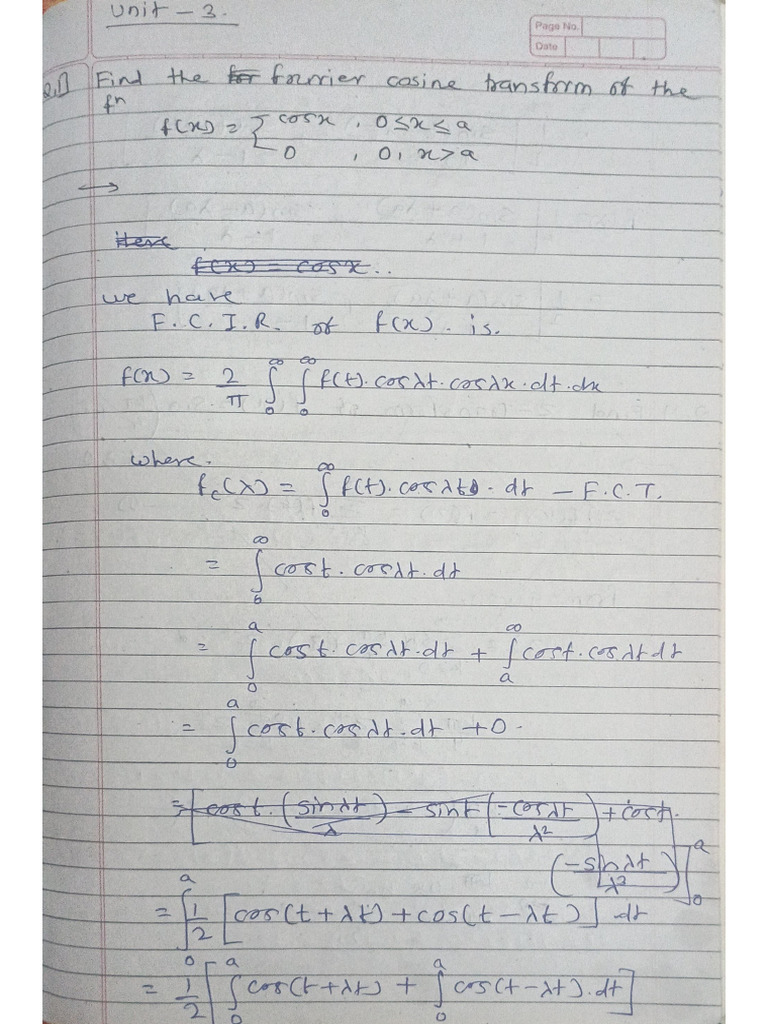 EM3-UNIT 3 Assignments | PDF