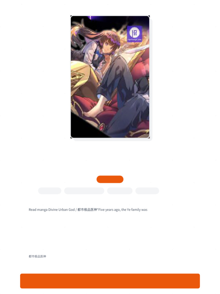 Divine Urban God Chapter 310 Must-Read Manga Series | PDF | Harmonic ...