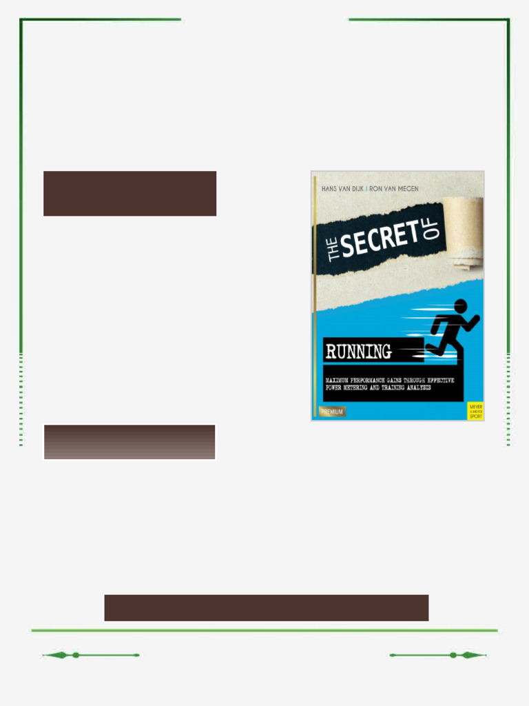 The Secret of Running Maximum Performance Gains Through Effective Power ...