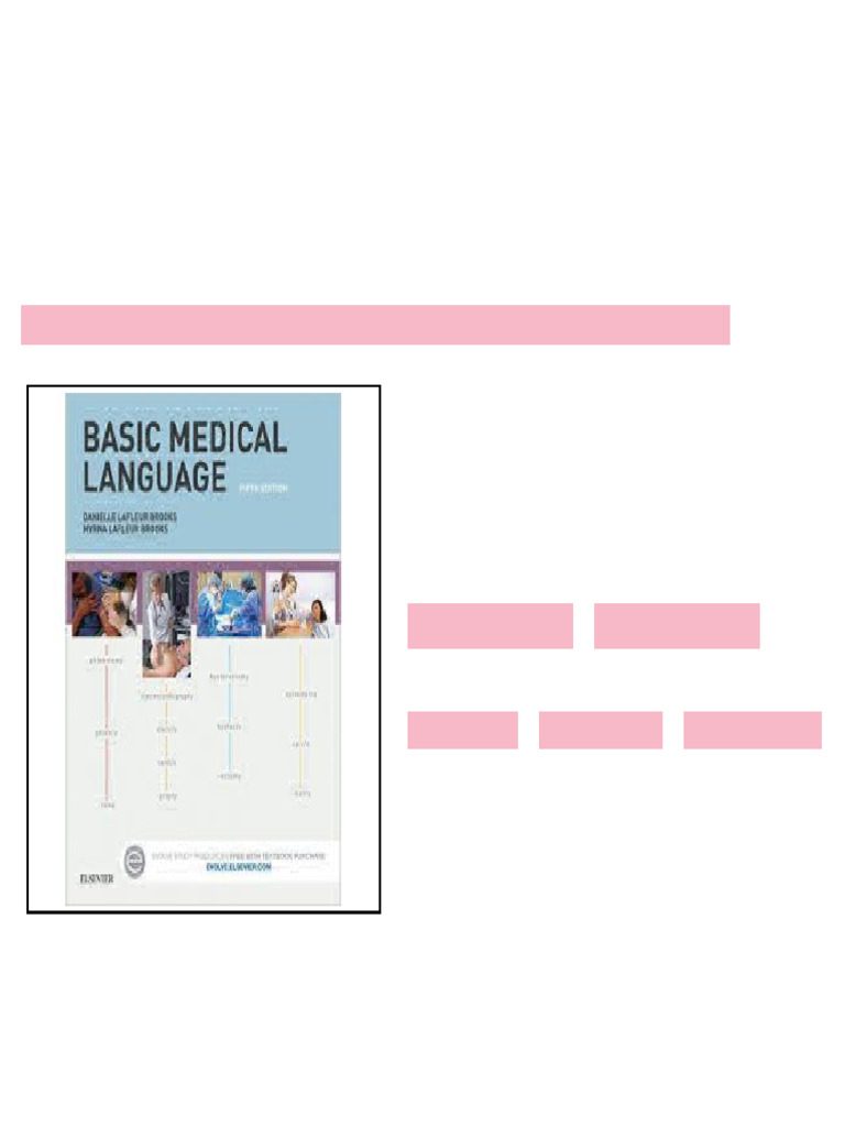 Test Bank for Basic Medical Language 5th Edition by Brooks - test bank ...