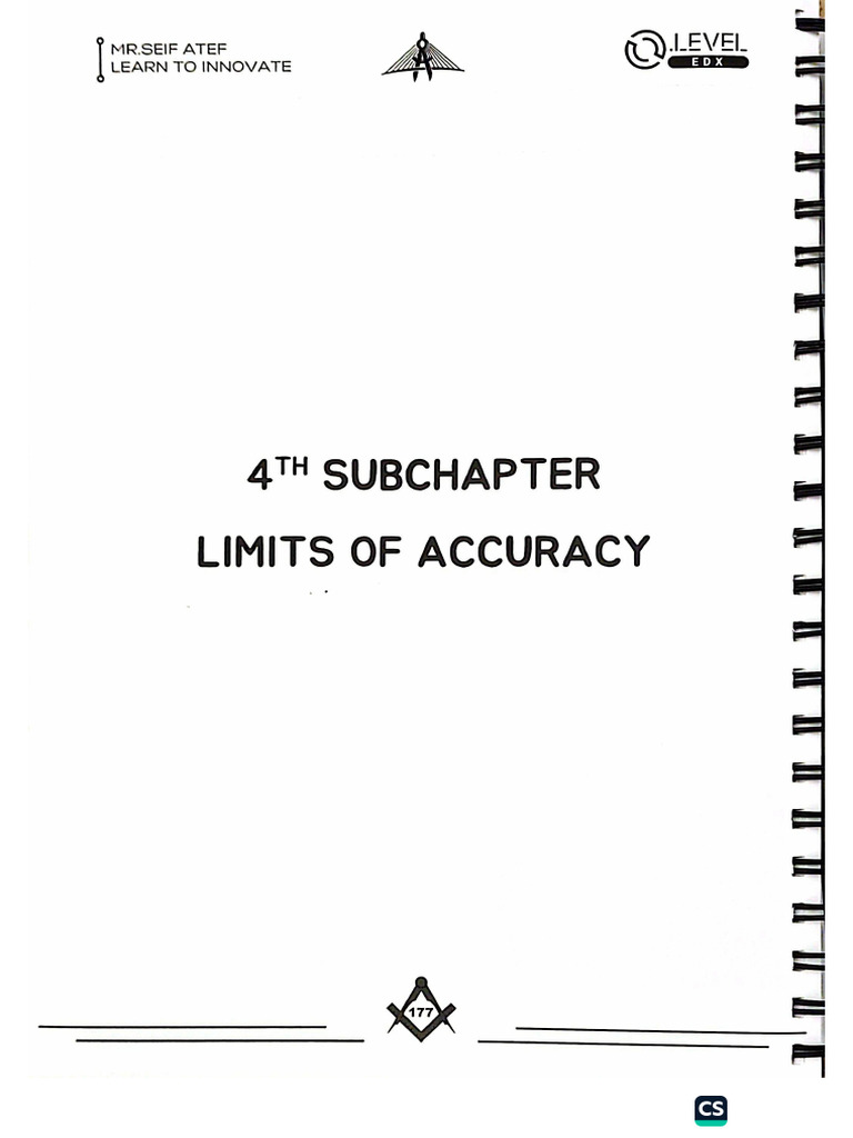 Limits of Accuracy | PDF