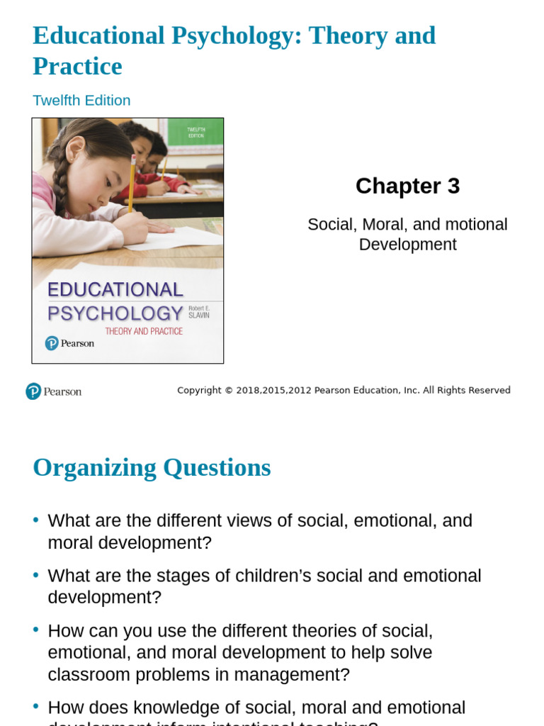 Chapter 3 Social Moral and Emotional Development | PDF | Adolescence ...
