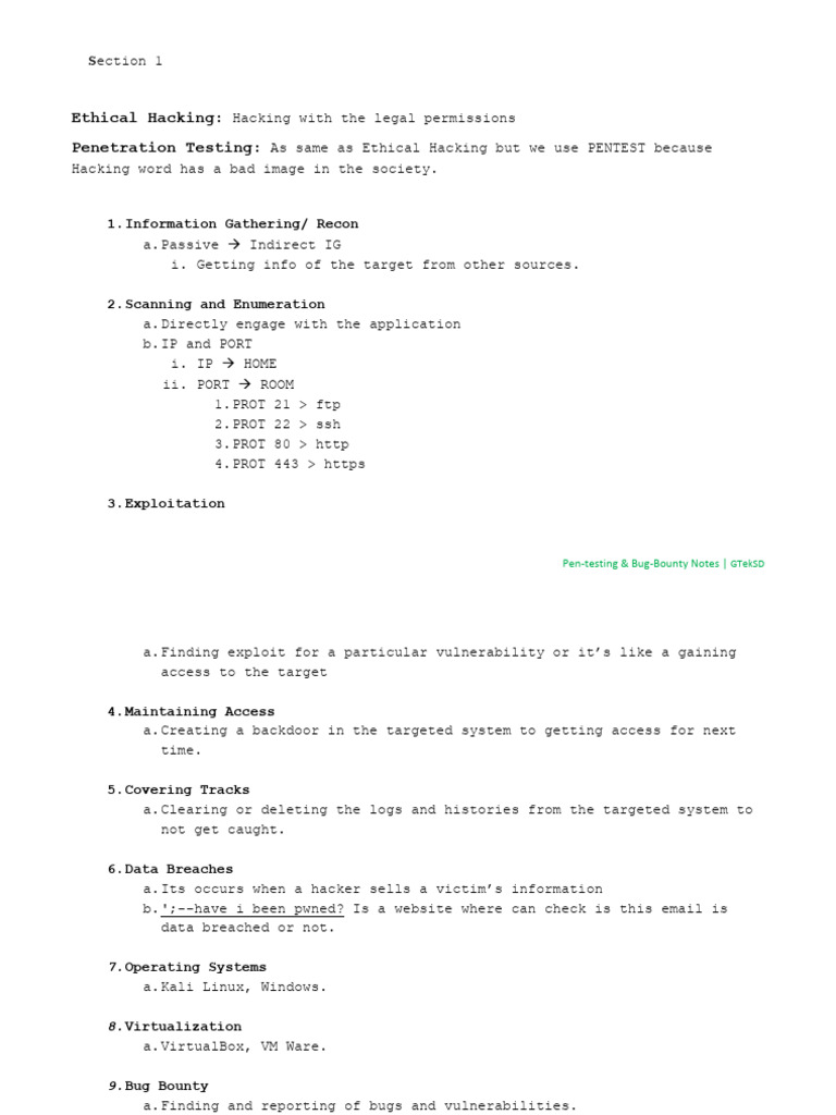 Penetration Testing & Bug Bounty Guide | PDF | Ransomware | Computer ...