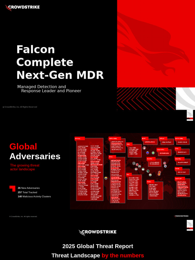 Falcon+Complete+Next Gen+MDR+Sales+Pitch+Deck+ ++June+2025 | PDF ...
