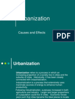 Urbanization: Causes and Effects