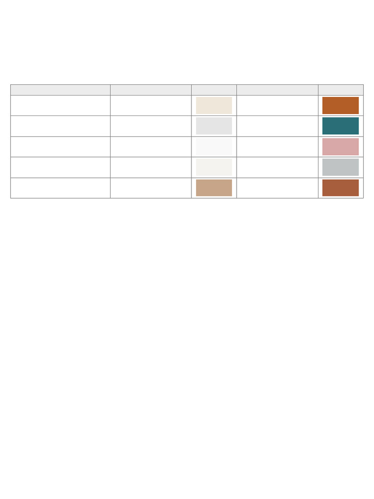 Asian Paints Color Combinations Guide | PDF