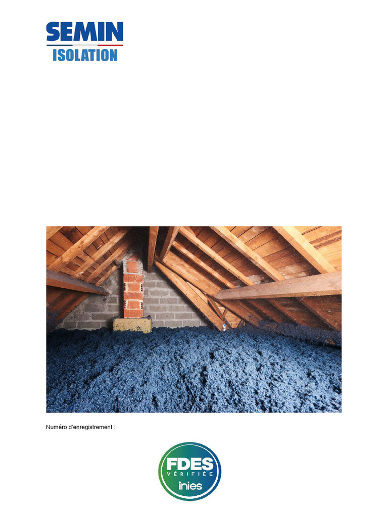FDES Environnementale et Sanitaire 2024 | PDF | Analyse du cycle de vie ...