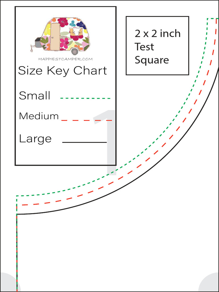 2x2 Inch Test Square Instructions | PDF