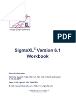 SigmaXL Version 6.1 Workbook