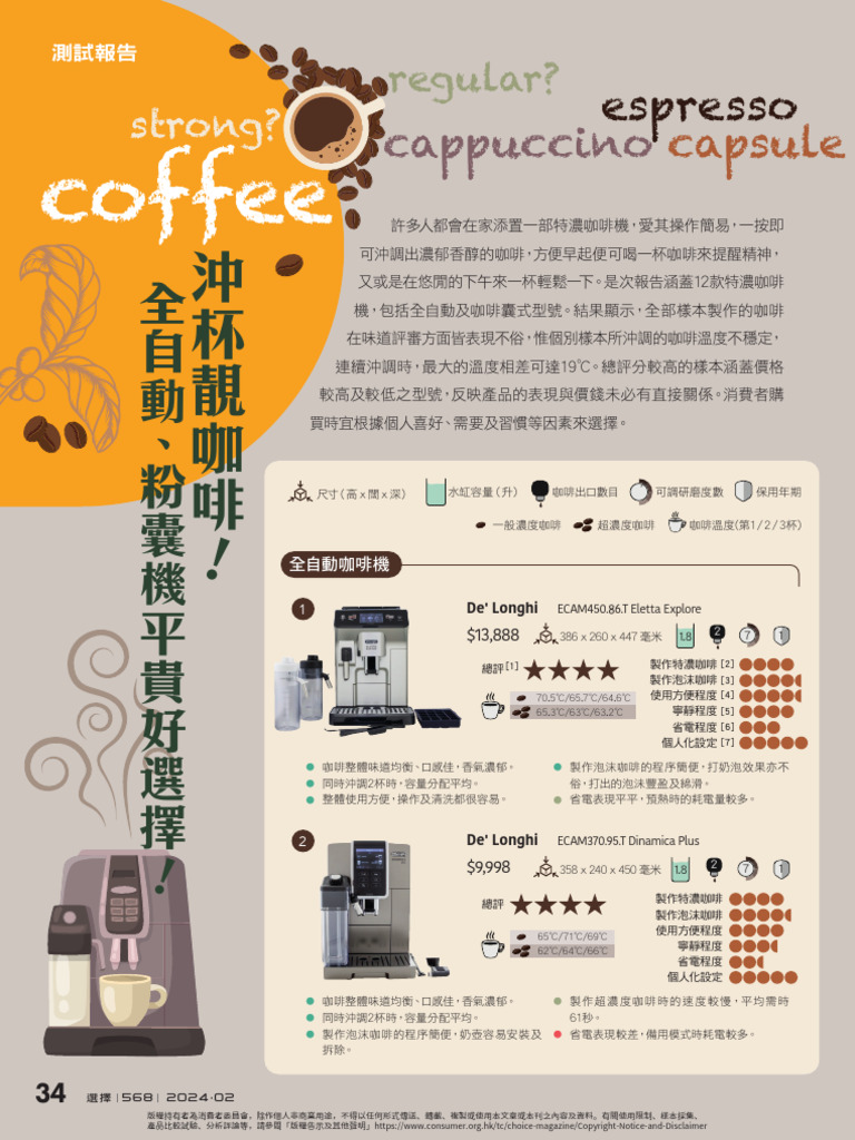 568 Espresso Machines | PDF