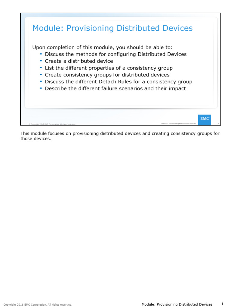 Provisioning VPLEX Distributed Devices | PDF | Computer Data Storage ...