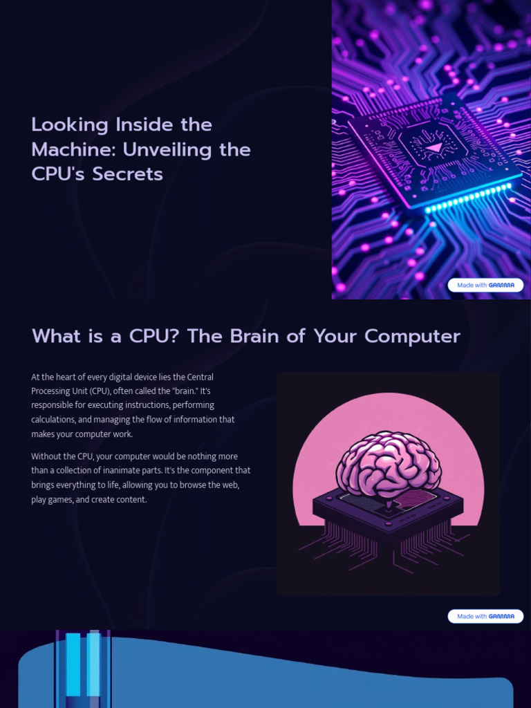 Looking-Inside-the-Machine-Unveiling-the-CPUs-Secrets | PDF | Central ...