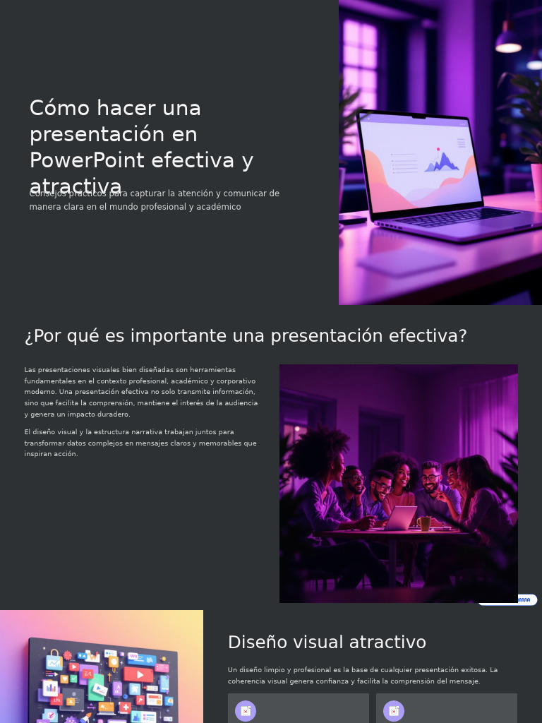 Presentaciones PowerPoint Efectivas | PDF | Diseño gráfico | Diseño