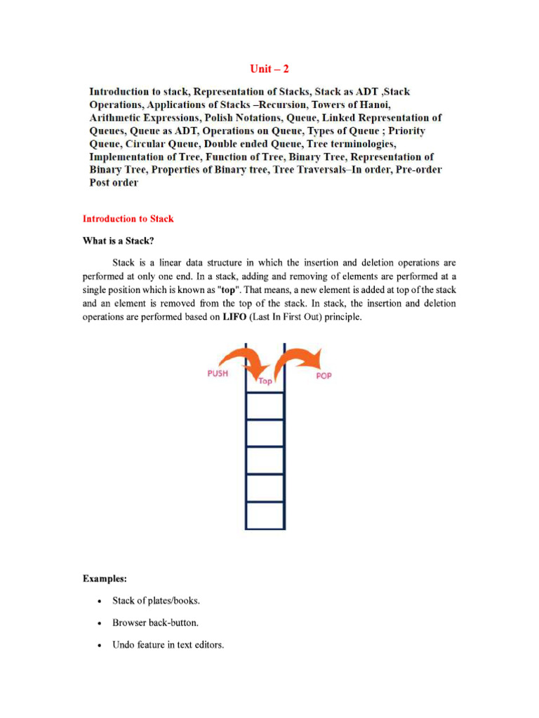 Unit 2 ds | PDF