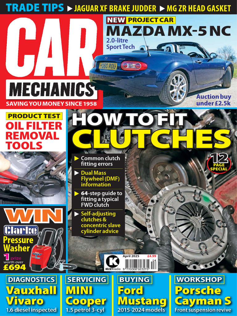 Mazda MX-5 NC Project Car Guide | PDF | Clutch | Manual Transmission