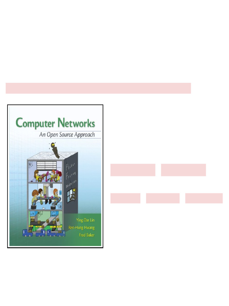 Computer Networks An Open Source Approach 1st Edition Ying-Dar Lin ...